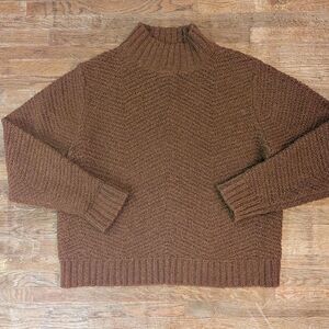 Old Navy Chocolate Knit Sweater